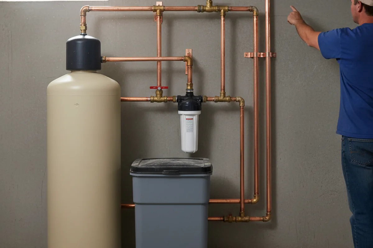 Whole-house water treatment system installed in Anchor
